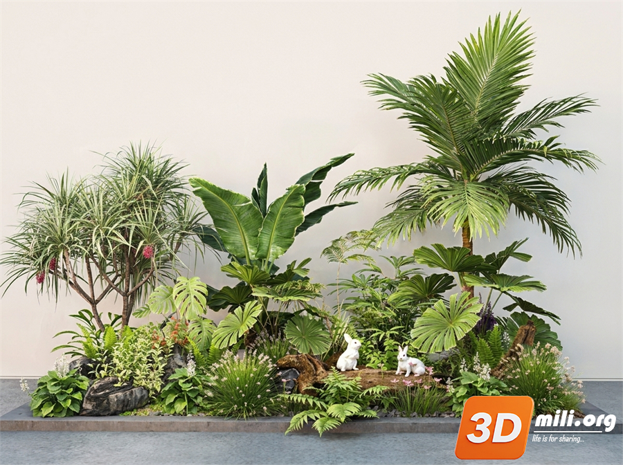 Mini Garden Skp Files 